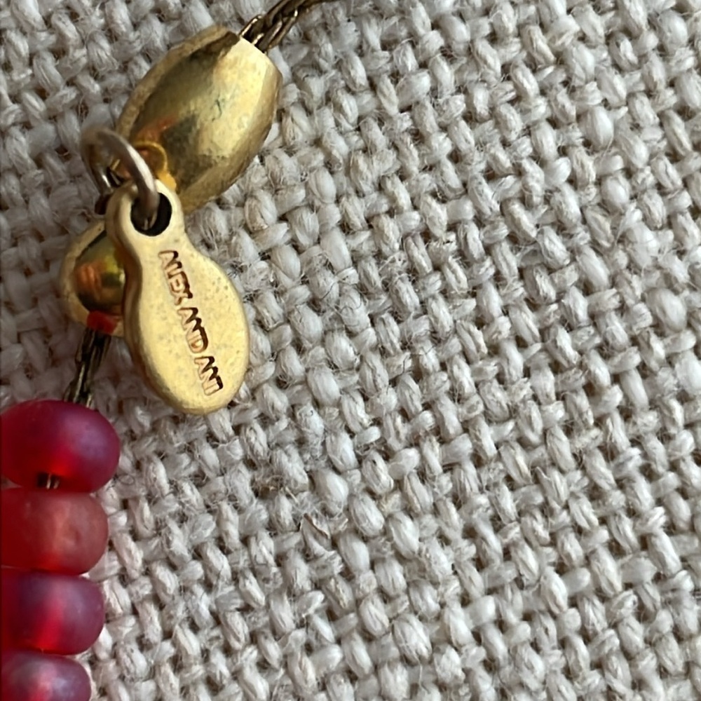 Alex and Ani seashell beaded anklet - Picture 2 of 5